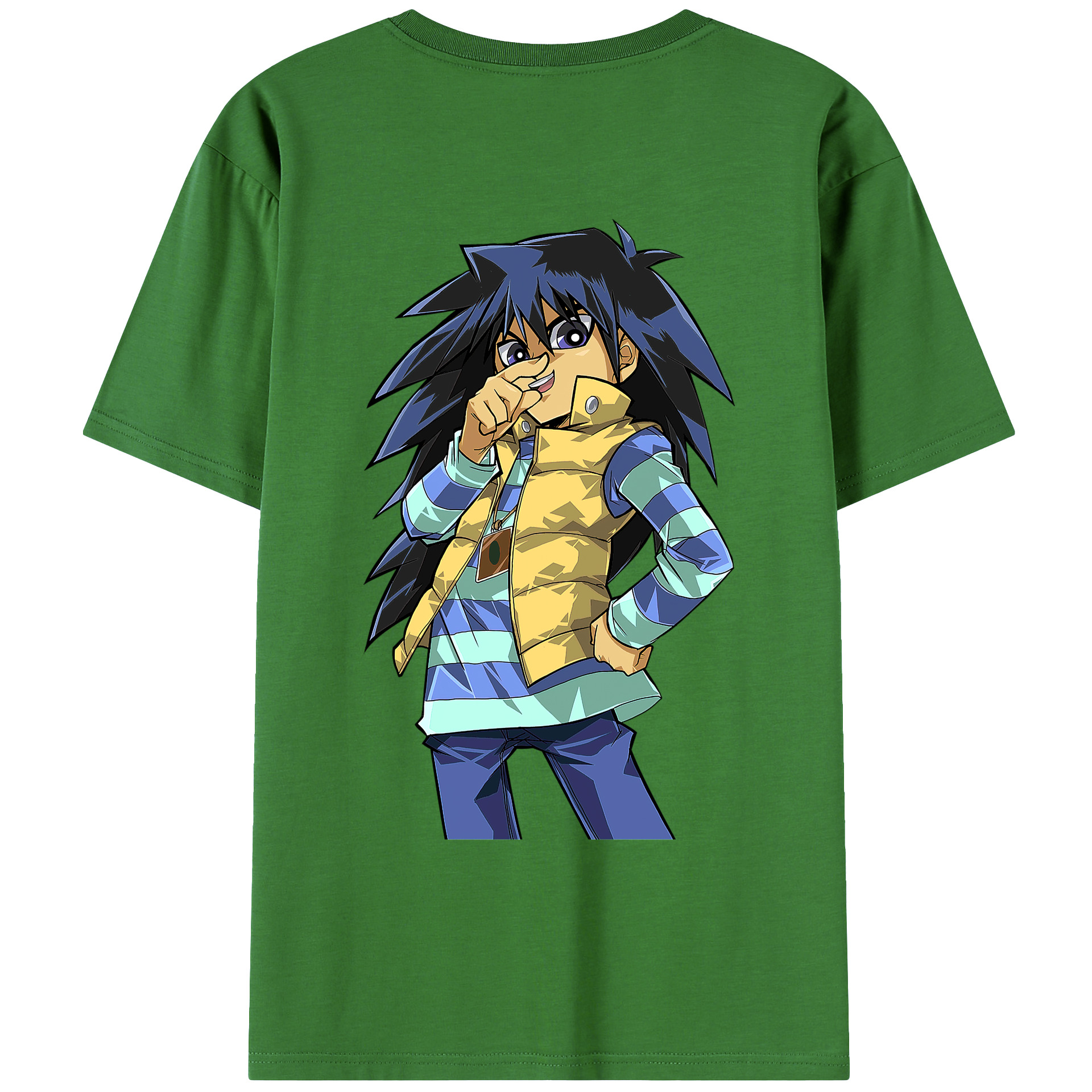 （画像用） 遊☆戯☆王 Yu-Gi-Oh! レディース半袖Tシャツ(バックプリント)